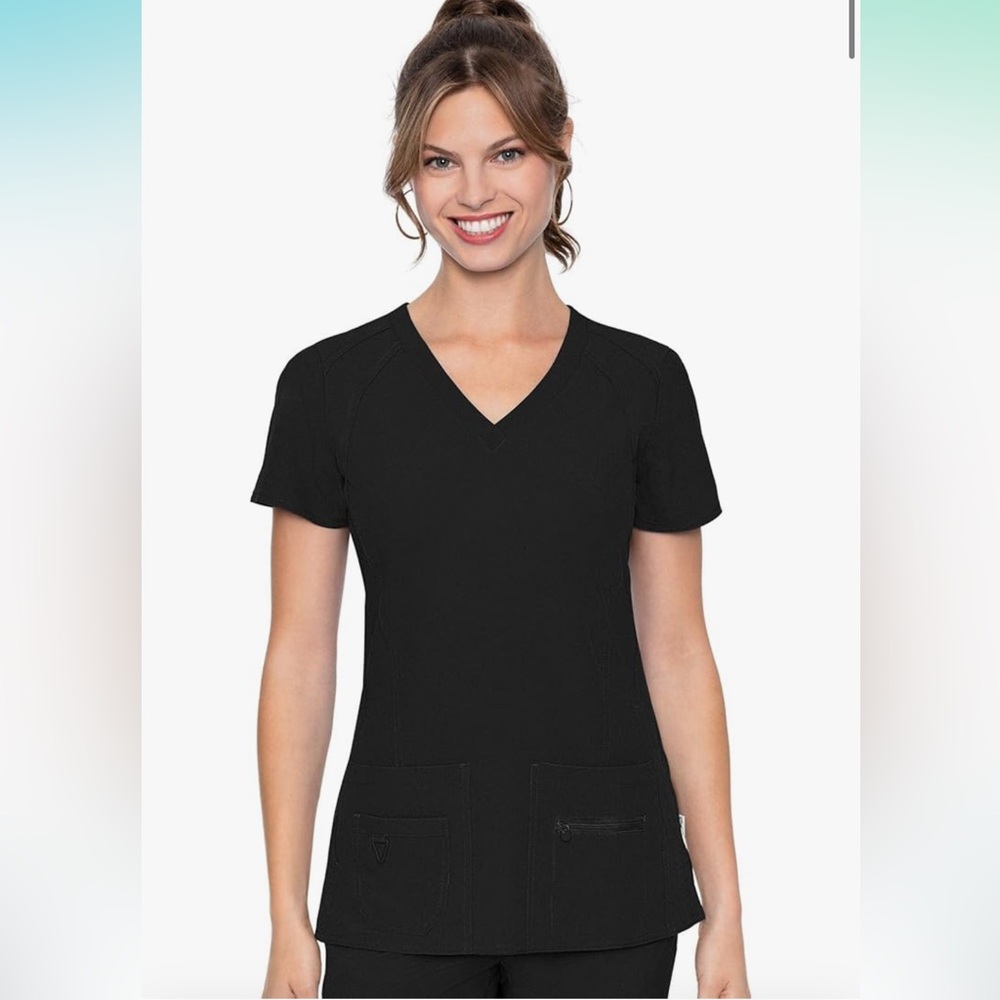 Med Couture Black Scrub set
